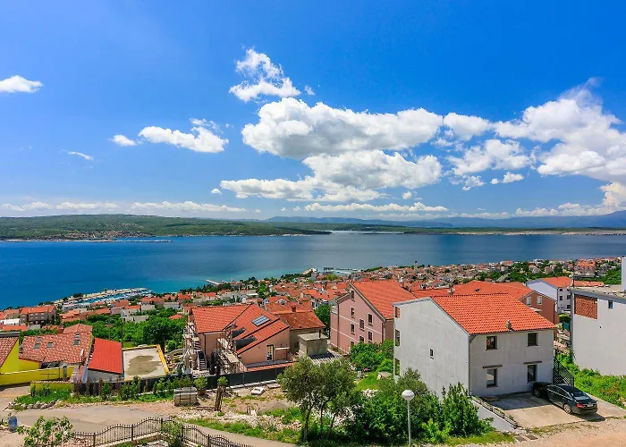 Lichtdurchflutetes Mit Meerblick, Privatem Balkon, Wifi, Privatparkplatz Lejlighed Crikvenica